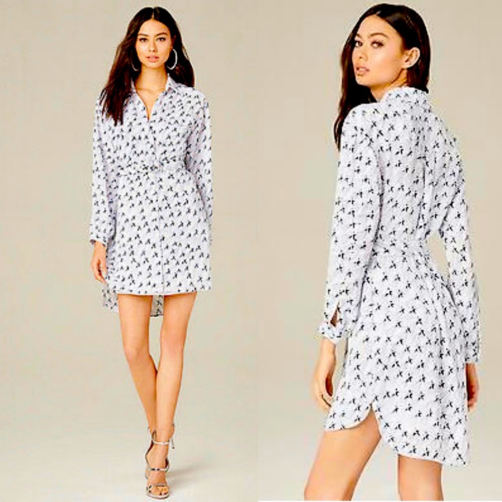 Women’s Bebe Shooting Star Shirtdress